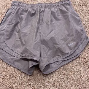 Gray Nike shorts